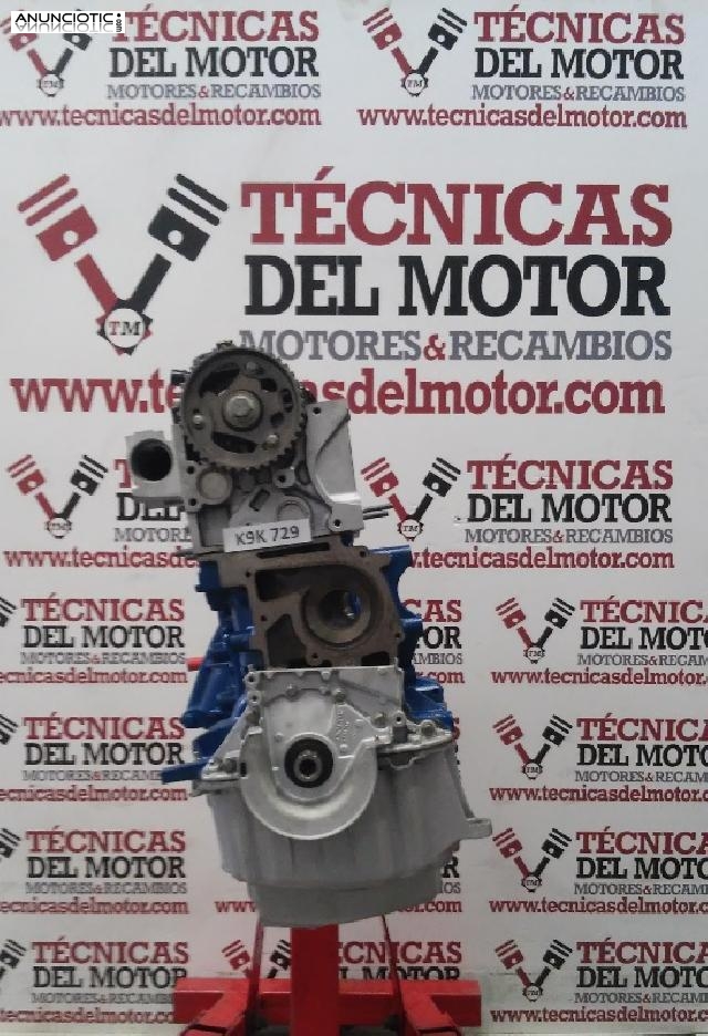 Motor regenerado renault 1.5 dci k9k729