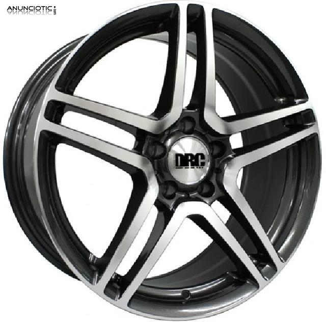 Llantas drc dmg gunmetal/pulido 