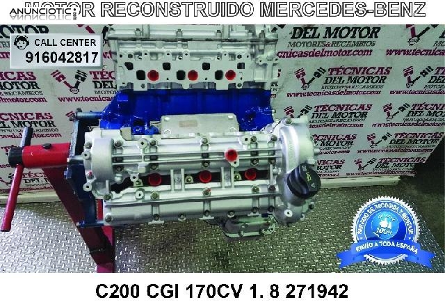 MOTOR MERCEDES C200 CGI 170CV 1. 8 271942 