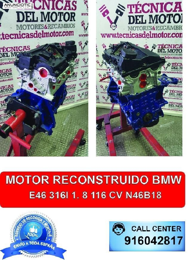 Motor bmw e46 316i 1 8 116 cv n46b18 