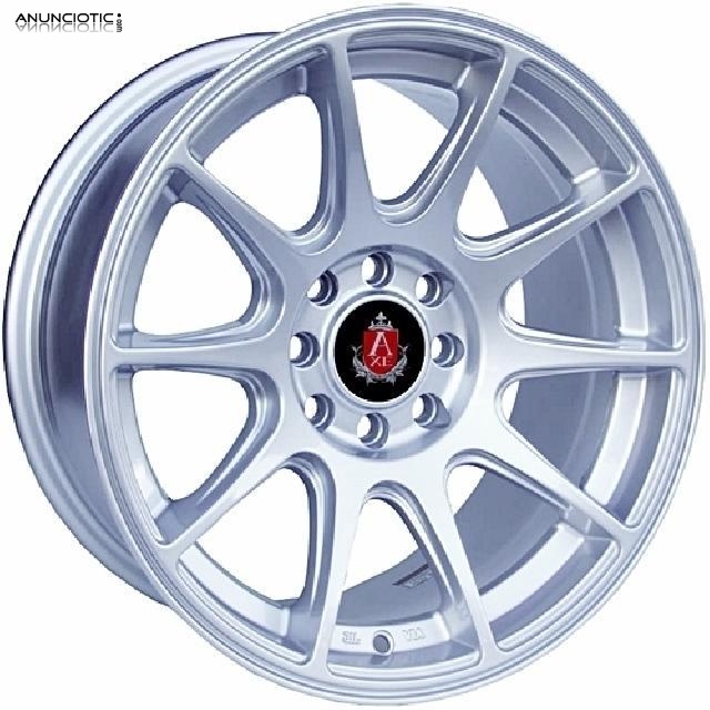 Llantas axe ex8 silver 