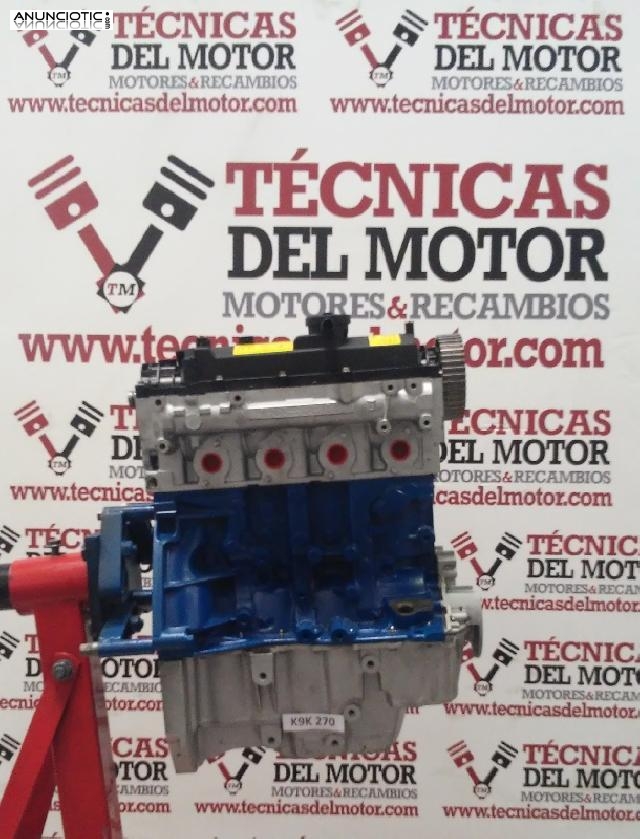 Motor regenerado nissan 1.5 dci k9k 270