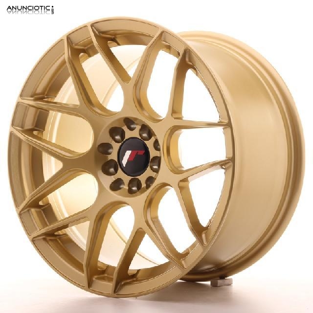 Llantas japan racing jr18 gold 