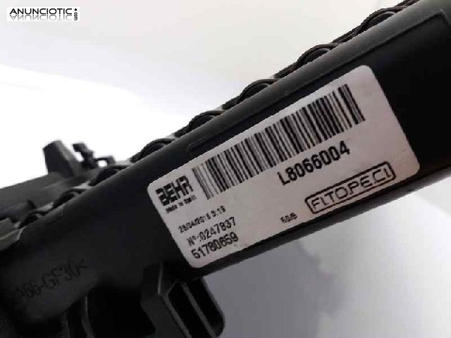 263601 radiador fiat fiorino b&aacute;sico