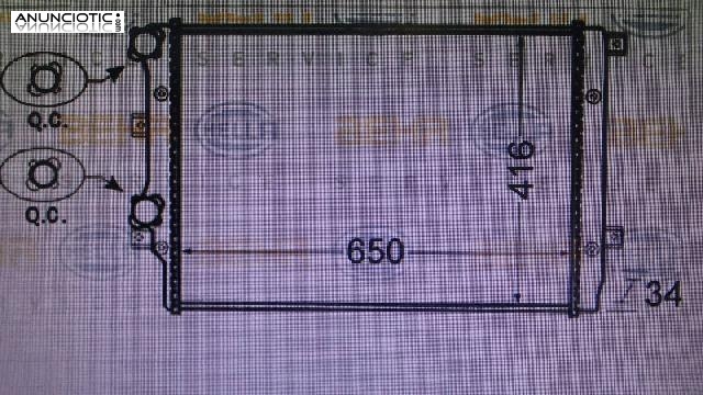 1785357 radiador vw golf v (1k1) 1.9 tdi