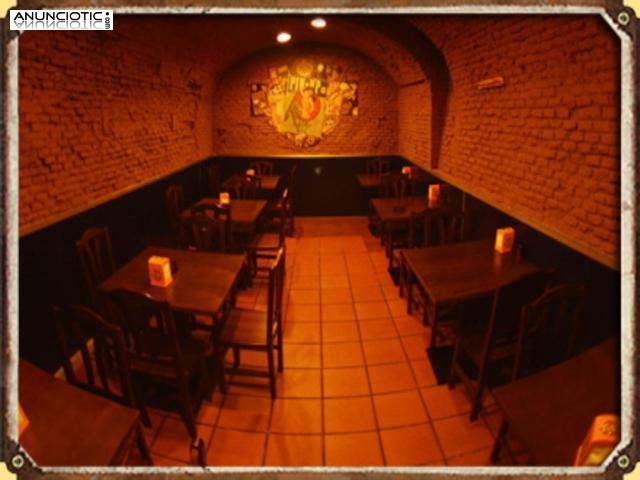 En traspaso Bar Restaurante de 122m&sup2; en zona La Latina