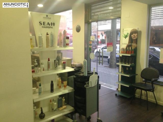 En traspaso Peluquer&iacute;a 45m&sup2; en zona Cuzco