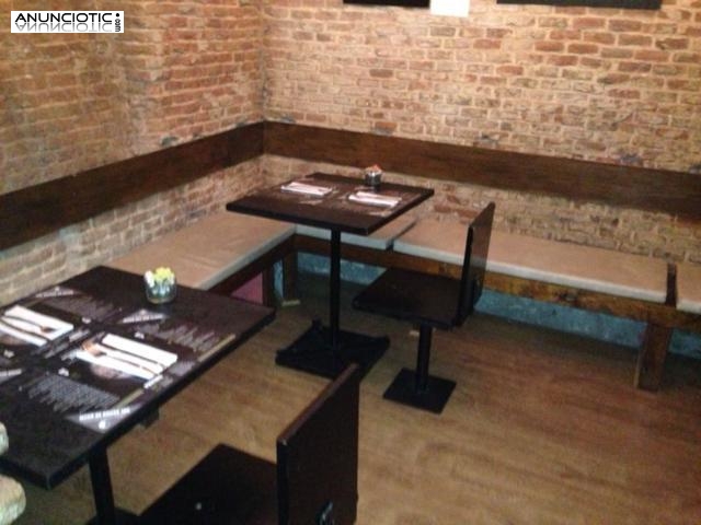 Traspaso Bar Restaurante 165m&sup2;  con Licencia de M&uacute;sica en zona Noviciado
