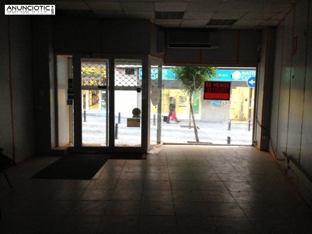 Alquiler local comercial 140m&sup2; en la milla de oro comercial de  Alcorc&oacute;n