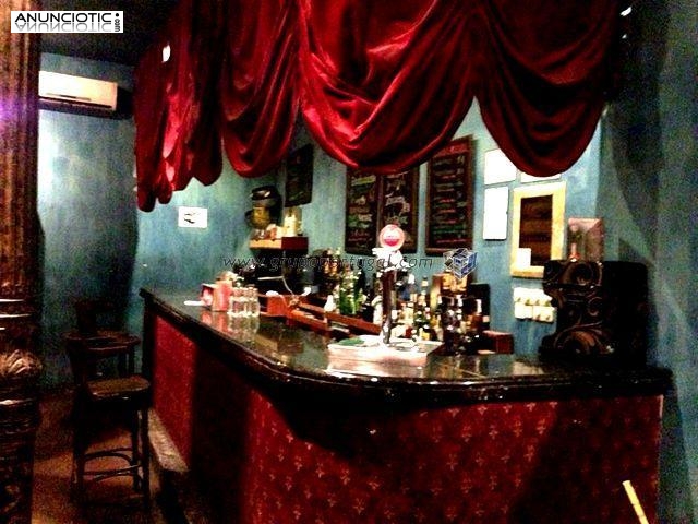 Traspaso bar cafeter&iacute;a sin salida de humos  100m&sup2; barrio de Chueca