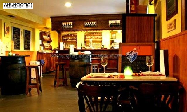 Venta Bar Restaurante 220m&sup2; en dos plantas en pleno centro de Madrid