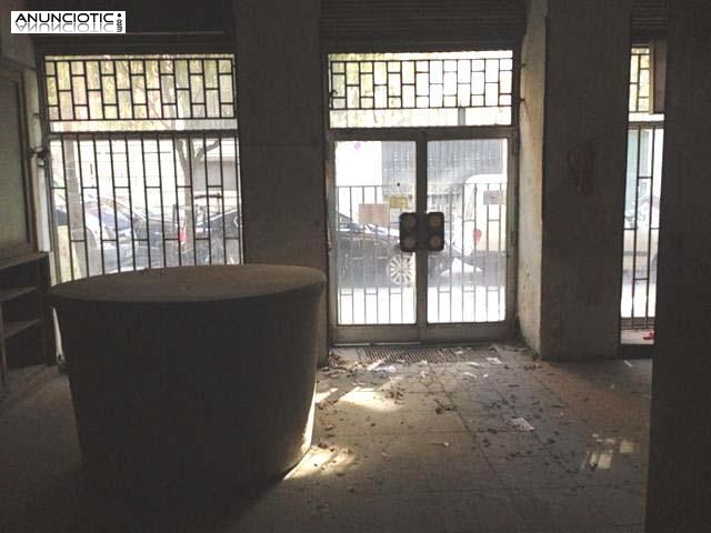 En alquiler local comercial en bruto 250m&sup2;  en dos plantas  en zona Chueca
