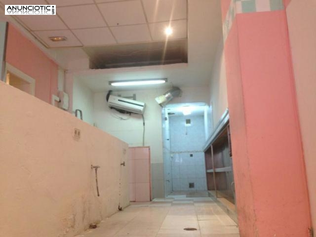 Alquiler Cafeter&iacute;a 80m&sup2; en dos plantas en zona Bilbao 