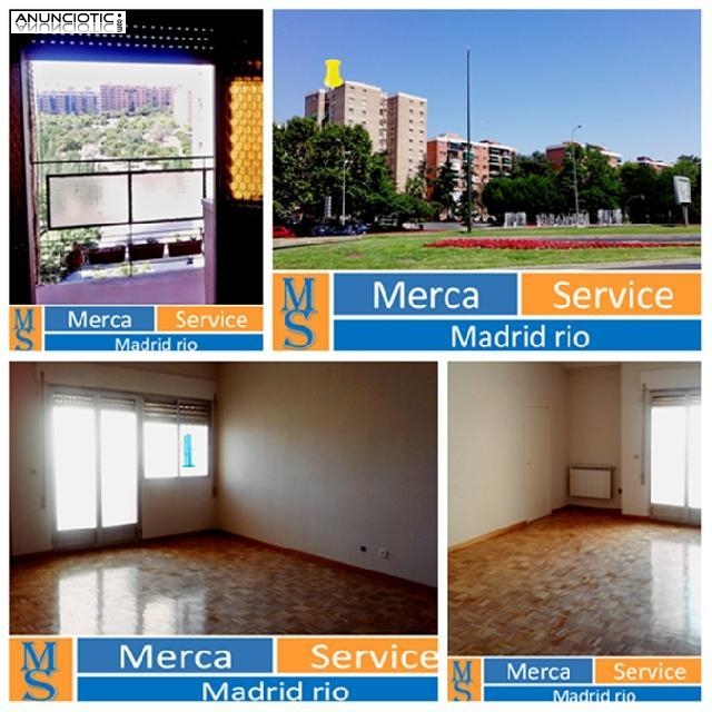 Parquet amplia terraza 4 habitaciones 1 ba&ntilde;o 1