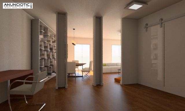 Piso en venta calle f&uacute;car, 22, barrio cortes