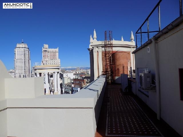 Espectacular &aacute;tico centro madrid