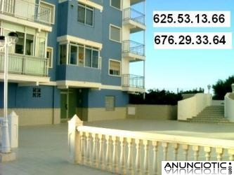 Semana Santa 200�  Apart.  Xeraco Impecable 1&ordf; Linea  mar, con garaje. 