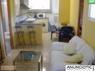 Alquilo apart. Desde 250� Xeraco playa. Oferta Mayo o Junio 1&ordf; Linea mar, con garaje.