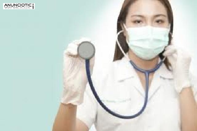 CURSO DE AUXILIAR DE ENFERMERIA con pr&aacute;cticas, matr&iacute;cula GRATIS. 