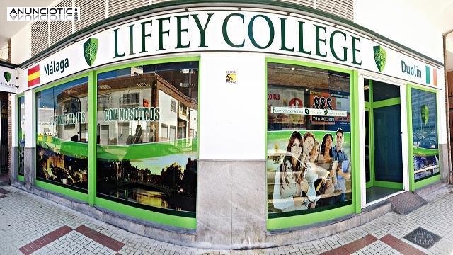 Clases de ingl&eacute;s Liffey college M&aacute;laga