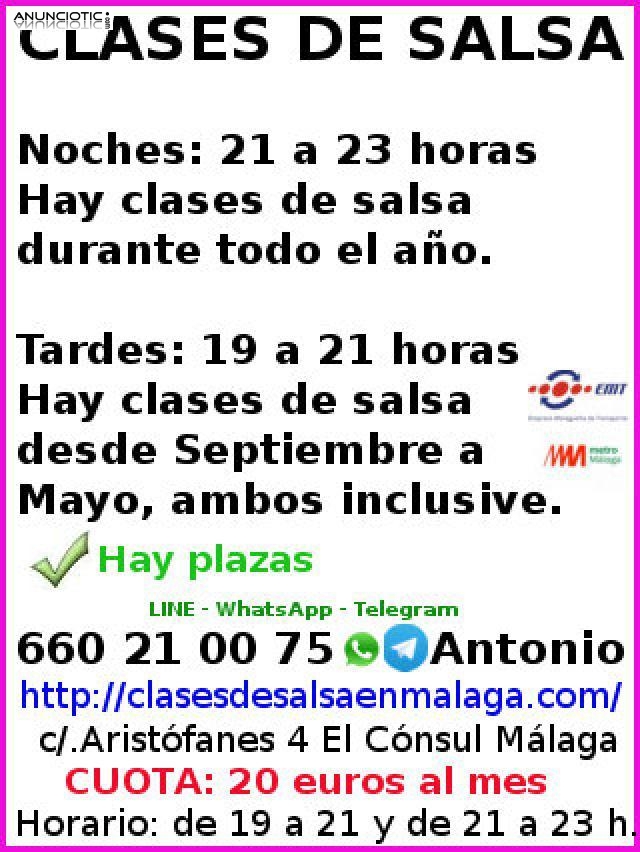 Clases de salsa en Malaga