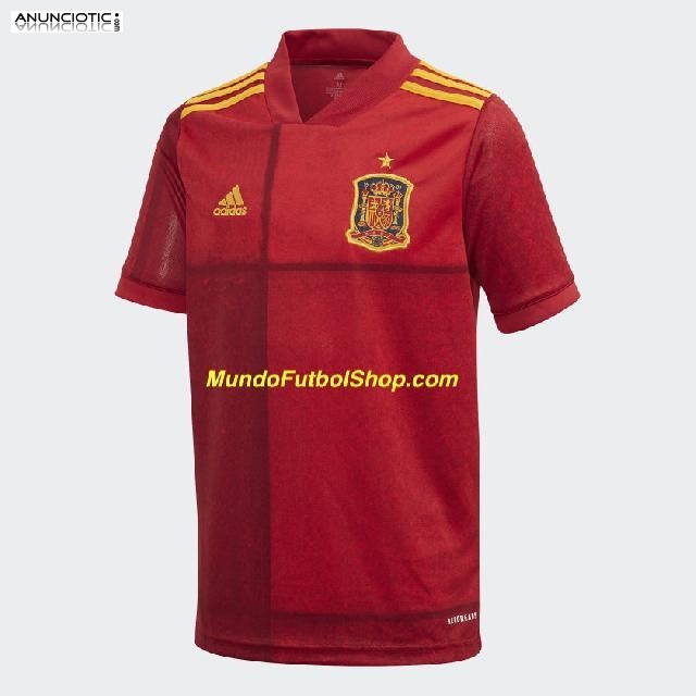 Camiseta Espa&ntilde;a Eurocopa 2020 para Ni&ntilde;os