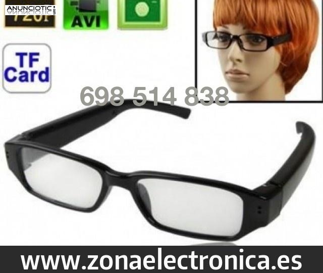 Gafas espia hd