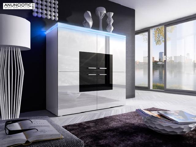MUEBLE ROSAL&Iacute;A CON LED