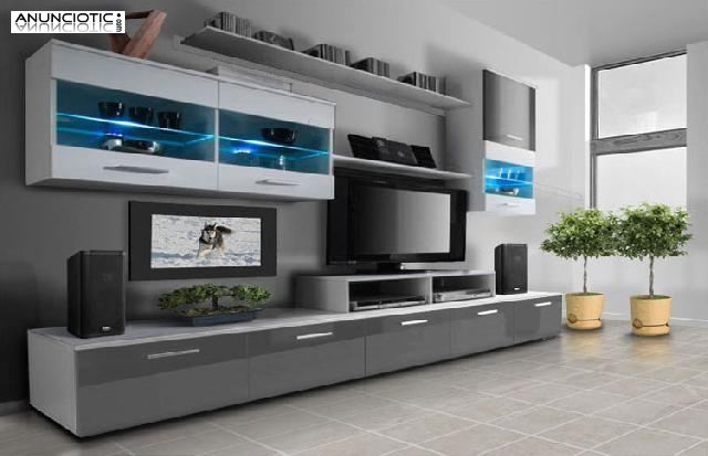 MUEBLES SAL&Oacute;N CLAUDIA 5 OPCIONES