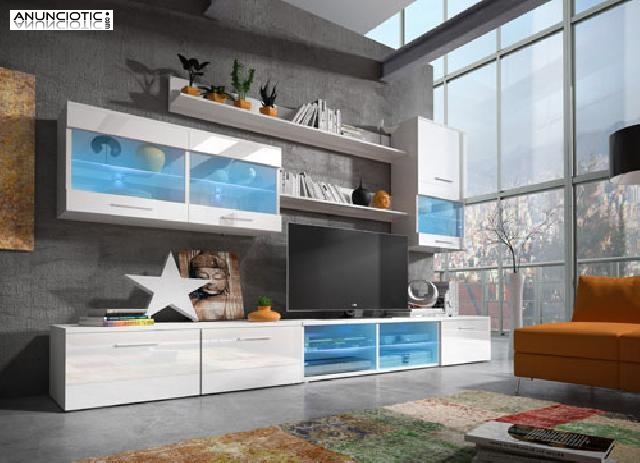 MUEBLES PARA EL SAL&Oacute;N MOD.  SILVIA
