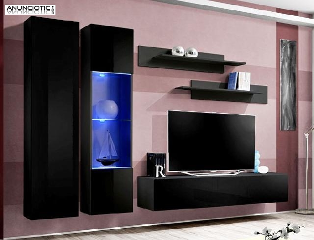 CONJUNTO DE MUEBLES PARA SAL&Oacute;N MALENA