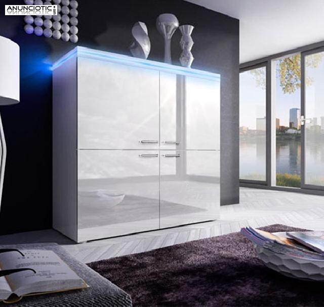 MUEBLE ROSAL&Iacute;A CON LED