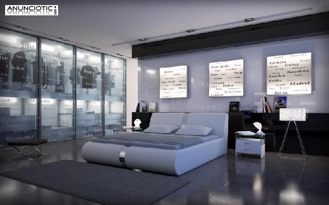 Cama de dise&ntilde;o matrimonio mod alicante 
