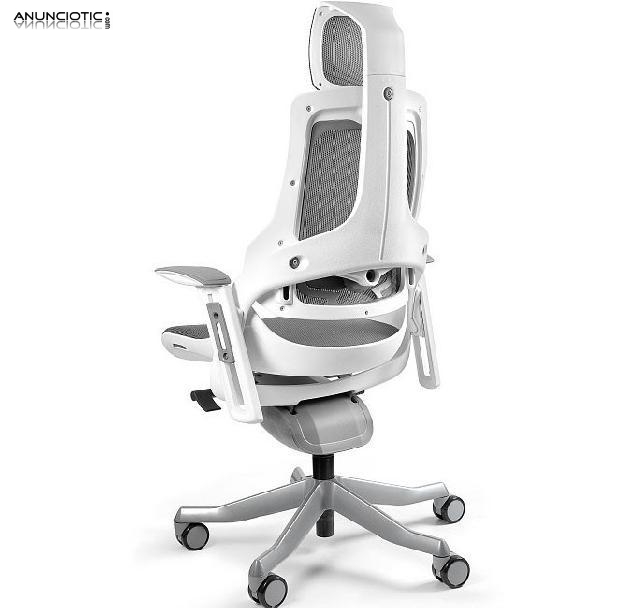 Silla Oficina Ergon&oacute;mica W-609W-NW
