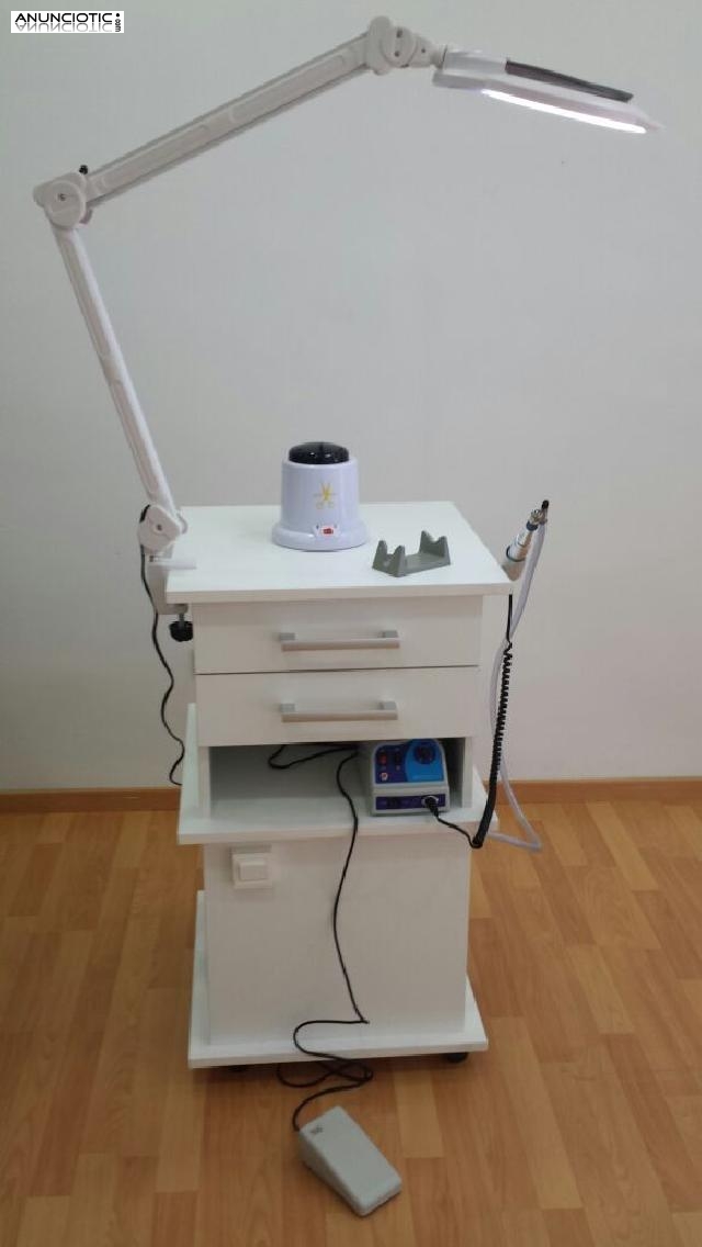 MUEBLE CON MICROMOTOR Y ASPIRACI&Oacute;N