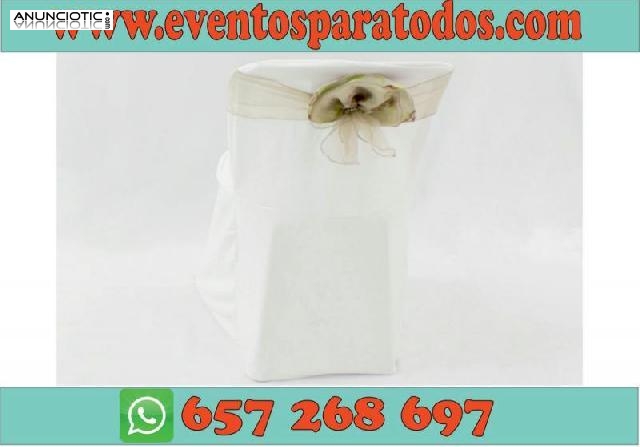 Gasa cristal para decoraci&oacute;n de sillas