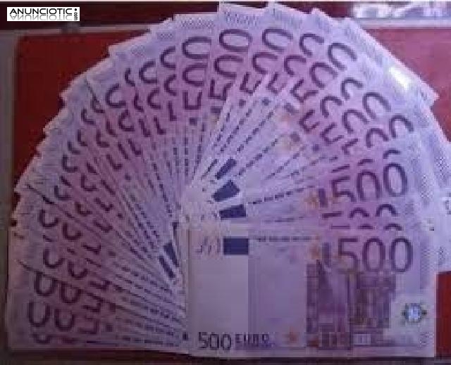 Oferta de pr&eacute;stamo de dinero