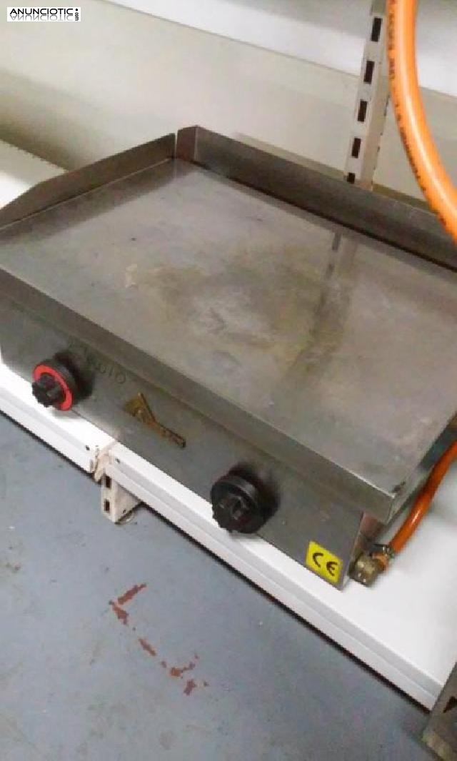 Planchas de hierro y cromo a gas y el&eacute;ctricas