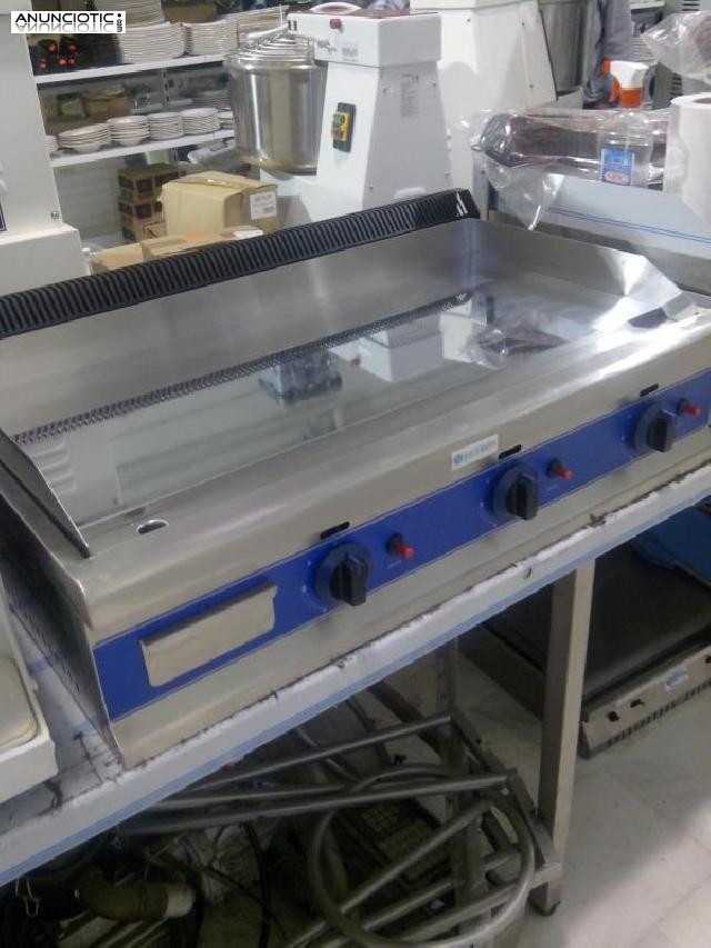 Planchas de hierro y cromo a gas y el&eacute;ctricas