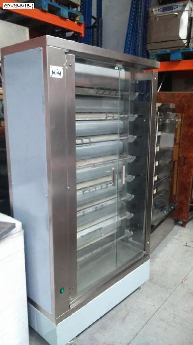 Asadores de pollo a gas y el&eacute;ctricos