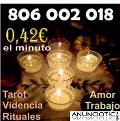 Tarot no falla, 100% efectivo. 0,42� el minuto.
