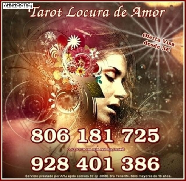 Oferta Visa Tarot 5� 10 min. Tarot Econ&oacute;mico 806 181 725 s&oacute;lo 0,42cm.