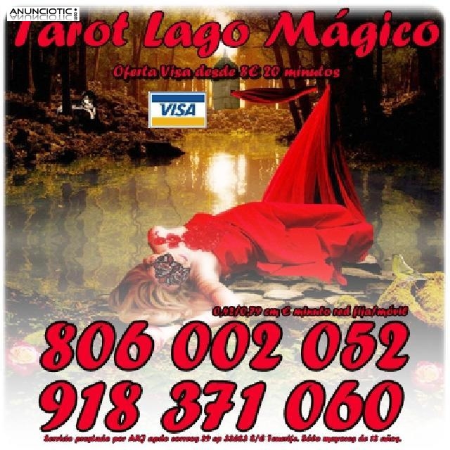 Tarot  Lago M&aacute;gico 8� 20 min por visa. Tarot barato 806 s&oacute;lo 0,42 cm min. 