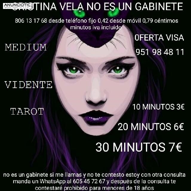 NO ES GABINETE CRISTINA TAROT 30 MINUTOS 7�