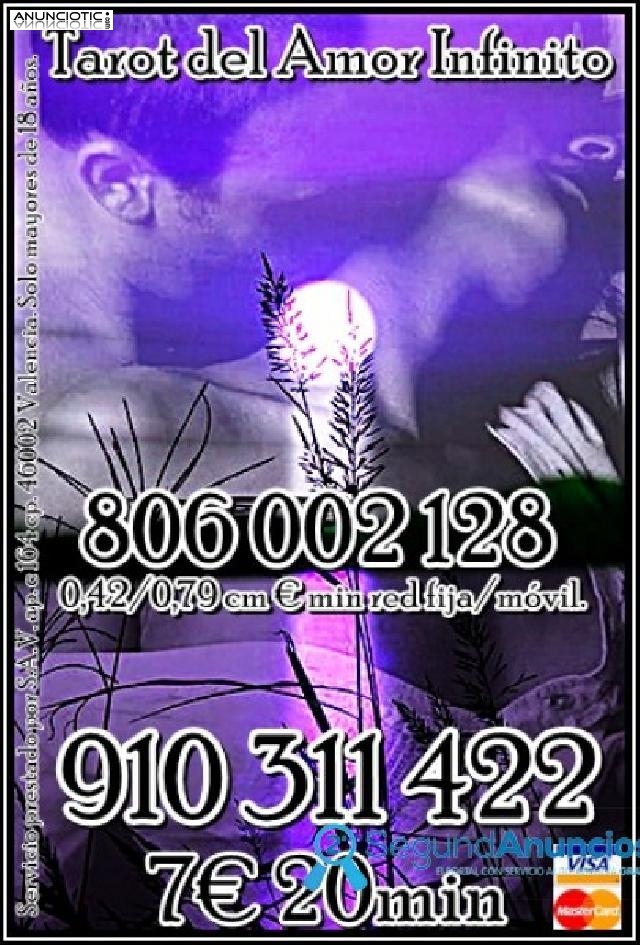  4� 15 min OFERTAS EN TAROT DEL AMOR INFINITO 910 311 422