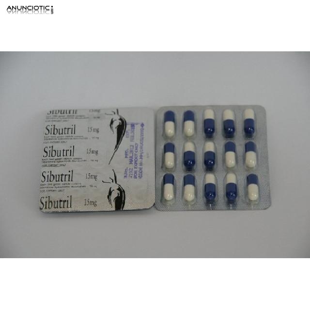 Sibutramine 15mg (Sibutramine Meridia) 30 C&aacute;psulas