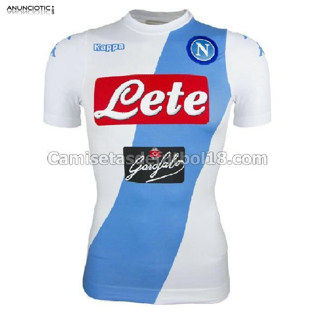 nueva primera equipaci&oacute;n ac napoli 2016-2017