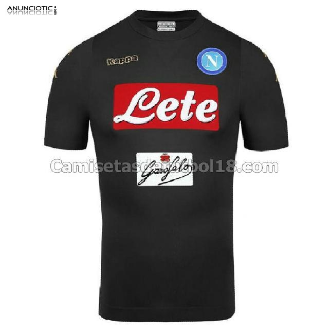 nueva primera equipaci&oacute;n ac napoli 2016-2017