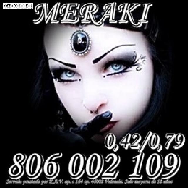 VIDENCIA REAL MERAKI TAROTISTAS EXPERTAS PROMOCI&Oacute;N VISA  7� 20 min.9� 30min