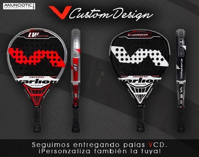 Palas de p&aacute;del VCD personalizadas